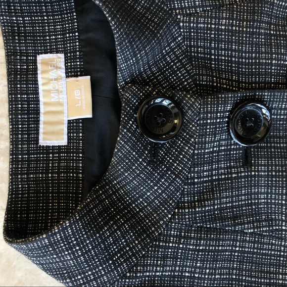 Michael Kors Button Swing Jacket - Picture 4 of 8